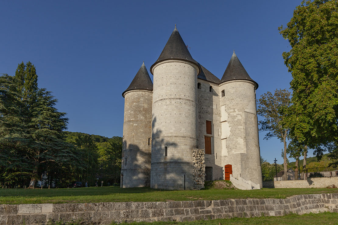 Château des Tourelles à Vernon. Nouvelle Normandie © Franck Godard.