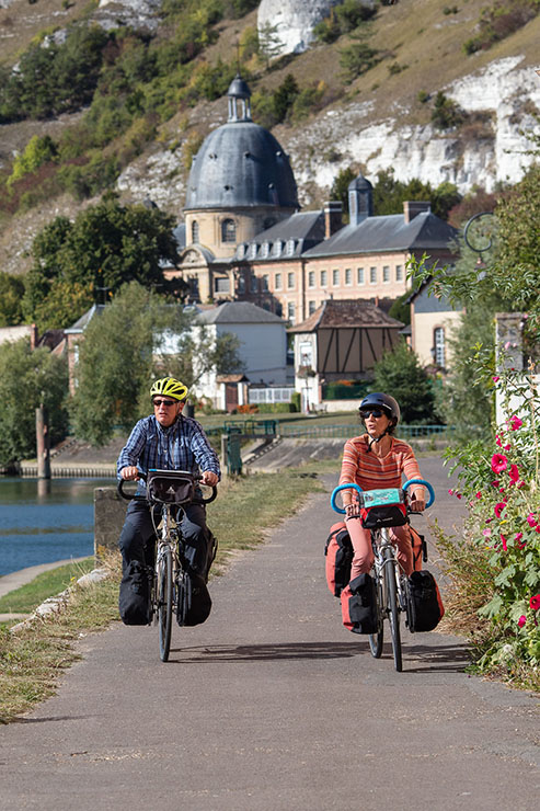 Cyclistes au Petit Andely ©Flick'R-CD27