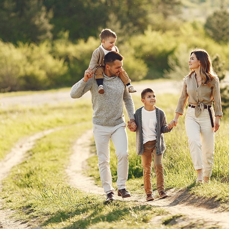 Avec les enfants