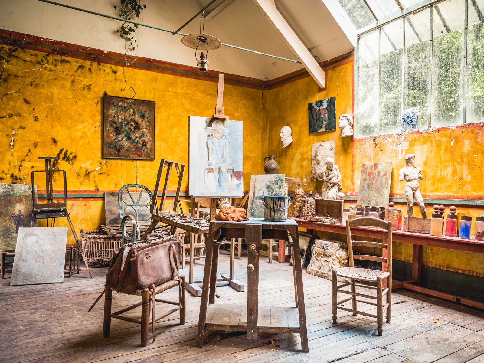 Atelier de l'hôtel Baudy Giverny