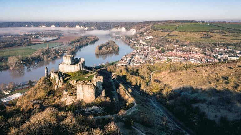 Château Gaillard / Les Andelys ©Aurélien Papa