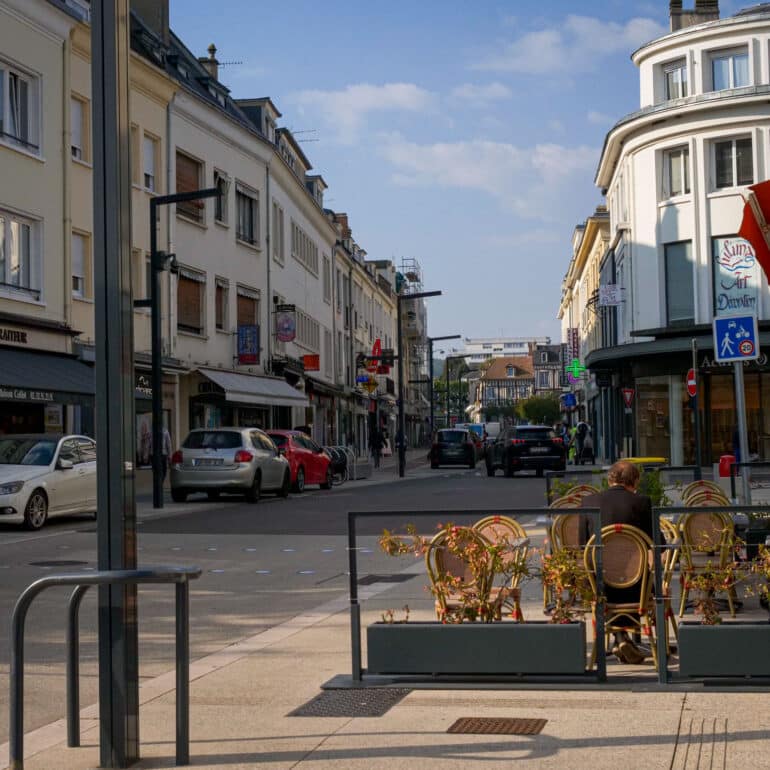 Shopping en centre-ville