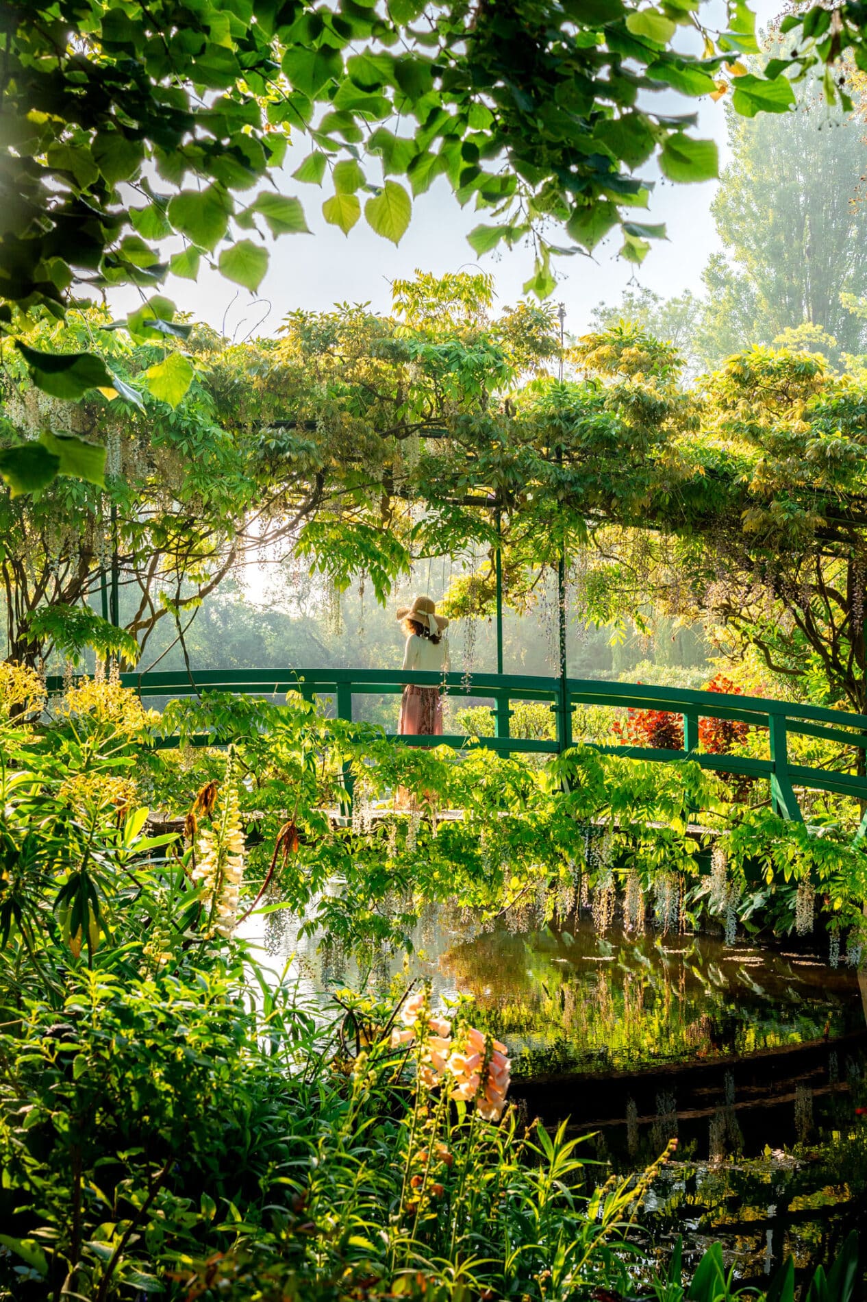 Pont Maison et jardins de Claude Monet à Giverny